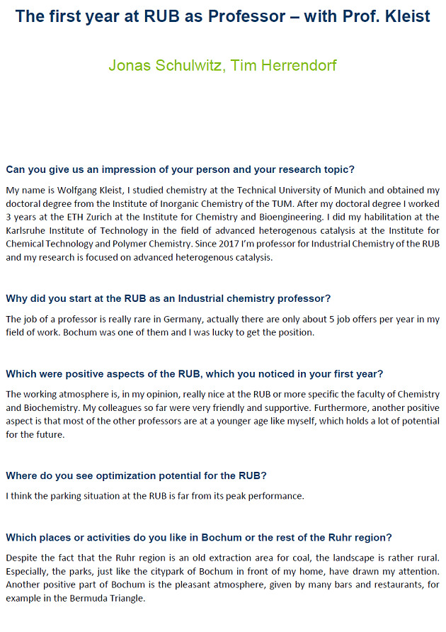 Backup Interview Kleist 1
